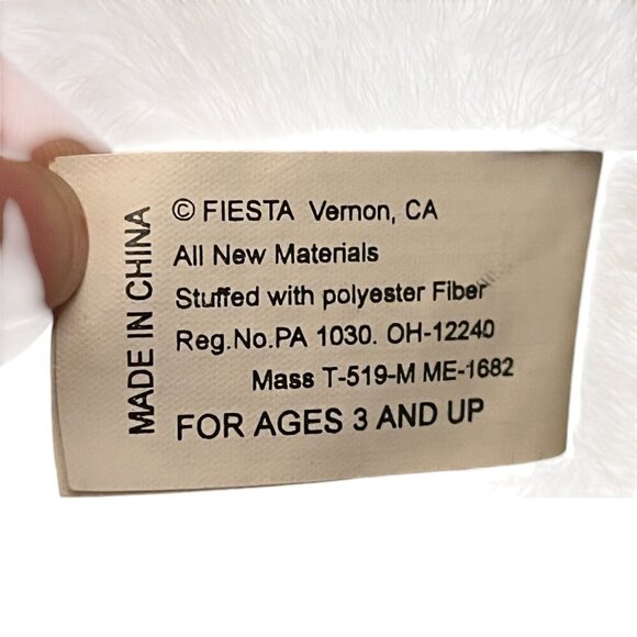 Rare Vintage Plush Pelican 12" by Fiesta Brown Grey Stuffed Bird Animal Toy - Picture 7 of 7